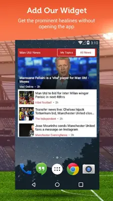 Man Utd News android App screenshot 1